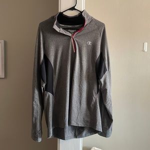 Champion Vapor Performax Men’s Lightweight Pullover Large Grey